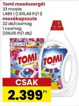 Spar Market Tomi mosószergél ajánlat