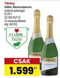 Spar Market Törley Gála, Muscosecco ajánlat