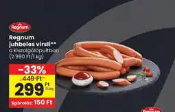 Spar Regnum Juhbeles virsli ajánlat
