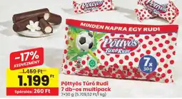 Spar Pöttyös Túró Rudi 7 db-os multipack ajánlat
