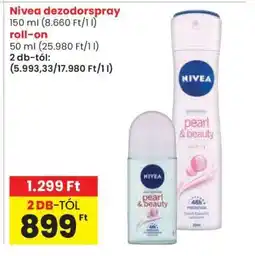 Spar NIVEA dezodorspray ajánlat