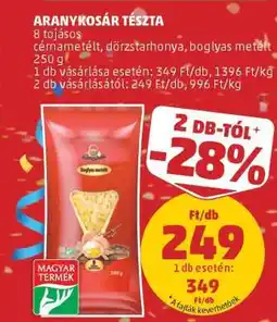 PENNY Aranykosár Tészta ajánlat