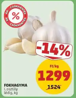 PENNY Fokhagyma ajánlat
