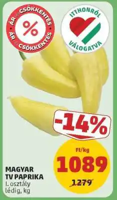 PENNY MAGYAR TV PAPRIKA ajánlat