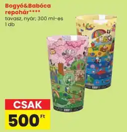 Spar Bogyó&Babóca pohár ajánlat