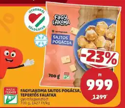PENNY Fagylakoma Sajtos Pogácsa, Tepertős Falatka ajánlat