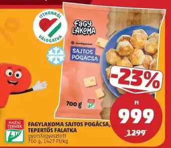 PENNY Fagylakoma Sajtos Pogácsa, Tepertős Falatka ajánlat