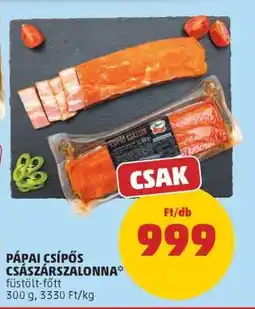 PENNY Pápai Csípős Császárszalonna ajánlat