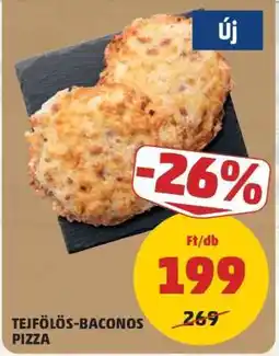 PENNY TEJFÖLÖS-BACONOS PIZZA ajánlat