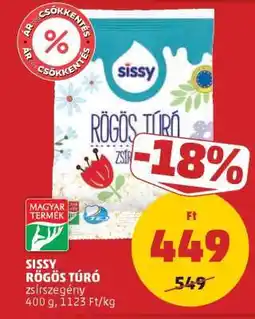 PENNY Sissy Rögös Túró ajánlat