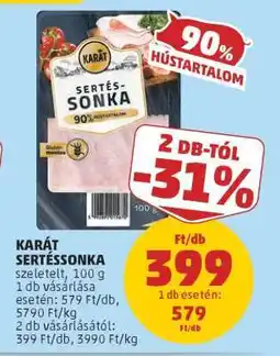 PENNY KARÁT Sertéssonka ajánlat