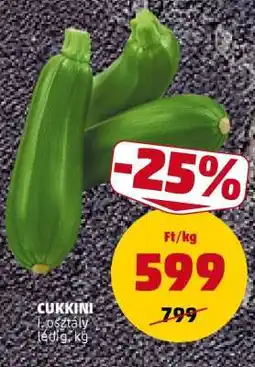 PENNY Cukkini ajánlat