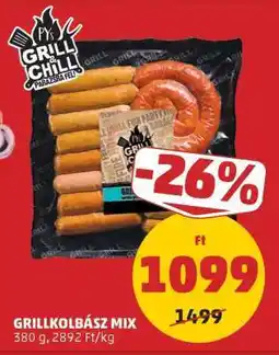PENNY GRILLKOLBÁSZ MIX ajánlat