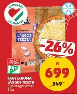 PENNY Fagylakoma Lángos Tészta ajánlat