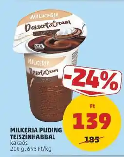 PENNY Milkeria Puding Tejszínhabbal ajánlat