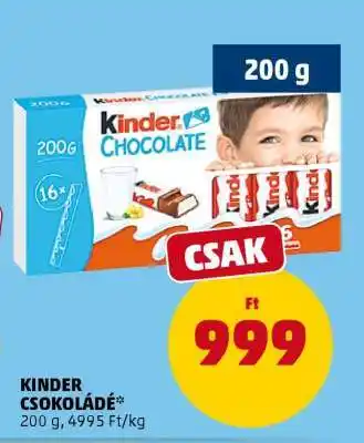 PENNY KINDER Csokoládé ajánlat