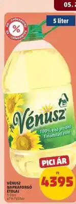 VÉNUSZ Napraforgó-étolaj