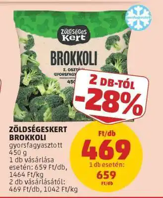 PENNY Zöldségeskert Brokkoli ajánlat