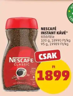 NESCAFÉ﻿﻿ Instant kávé