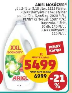 PENNY ARIEL Mosószer ajánlat