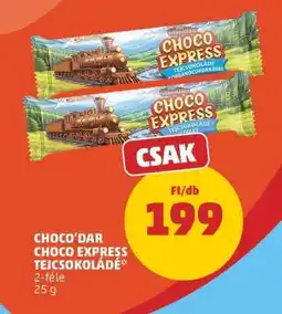 PENNY CHOCO'DAR CHOCO EXPRESS TEJCSOKOLÁDÉ ajánlat