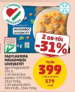 PENNY Fagylakoma Májgombóc Levesbetét ajánlat