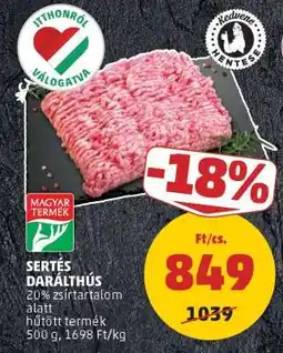 PENNY Sertés darálthús ajánlat