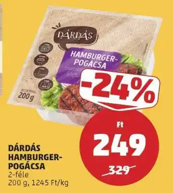 PENNY DÁRDÁS HAMBURGER-POGÁCSA ajánlat