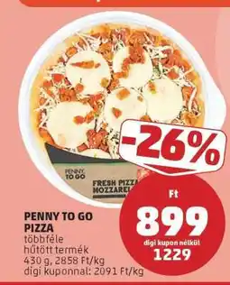 PENNY PENNY TO GO PIZZA ajánlat