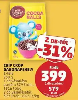 PENNY CRIP CROP GABONAPEHELY ajánlat