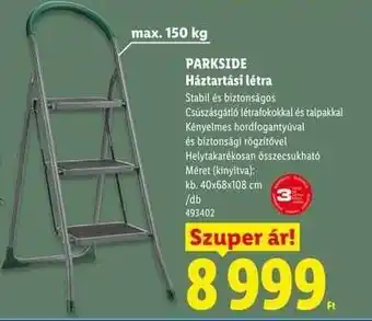 PARKSIDE Háztartási létra