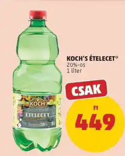 PENNY Koch's Ételecet ajánlat