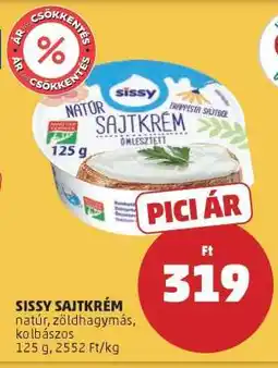 PENNY Sissy Sajtkrém ajánlat