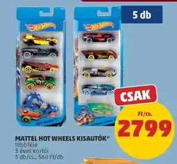 PENNY Mattel Hot Wheels Kisautók ajánlat