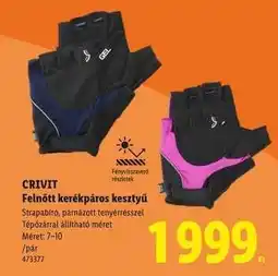 Lidl CRIVIT ajánlat