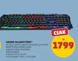 PENNY GAMER BILLENTYŰZET ajánlat