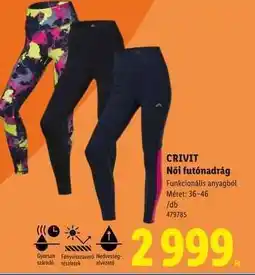 Lidl CRIVIT ajánlat