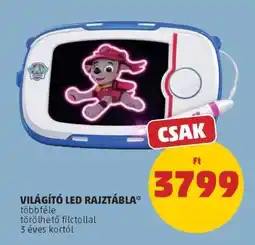 PENNY VILÁGÍTÓ LED RAJZTÁBLA ajánlat