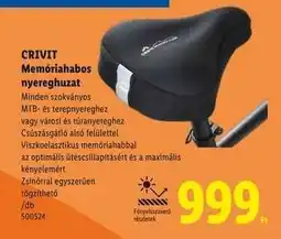 Lidl CRIVIT Memóriahabos nyereghuzat ajánlat