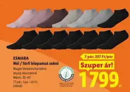 Lidl ESMARA ajánlat
