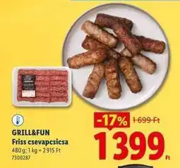 Lidl GRILL&FUN ajánlat