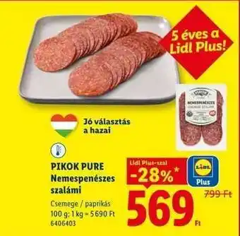 PIKOK PURE Nemespenészes szalámi