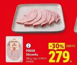 Lidl Pikok Sörsonka ajánlat