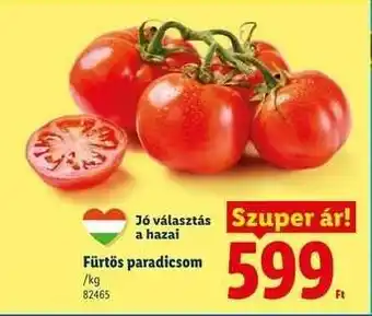 Lidl Fürtös paradicsom ajánlat