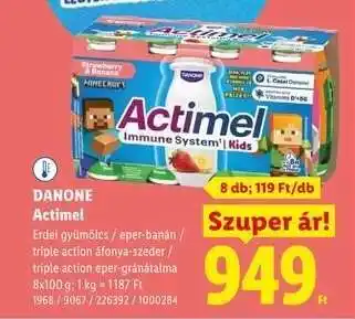 Lidl DANONE Actimel ajánlat