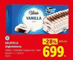 Lidl Gelatelli Jégkrémtorta ajánlat
