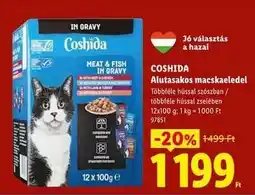 Lidl Coshida Alutasakos macskaeledel ajánlat