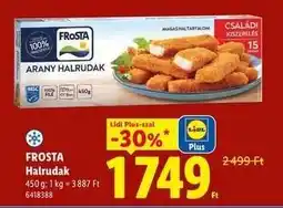 Lidl FROSTA Halrudak ajánlat