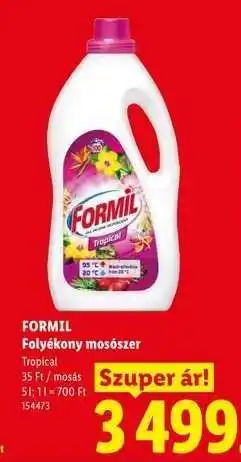 Lidl FORMIL ajánlat