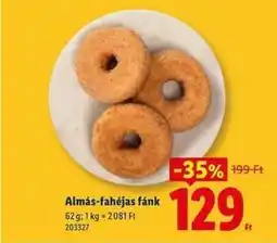 Lidl Almás-fahéjas fánk ajánlat